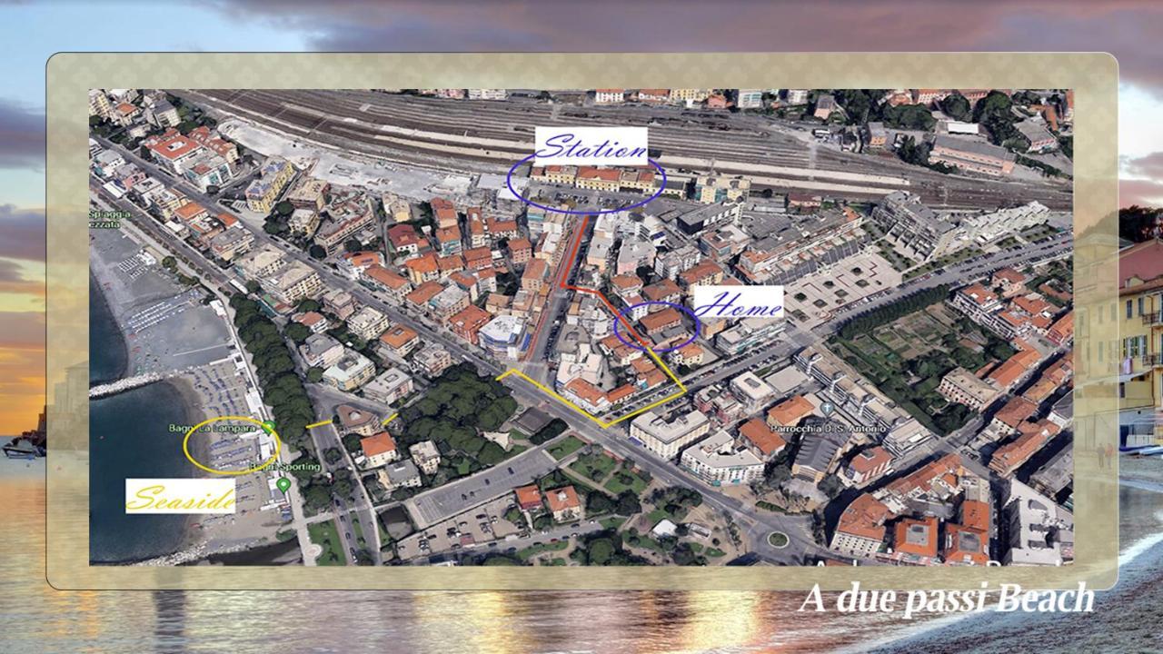 A Due Passi Beach Σέστρι Λεβάντε Εξωτερικό φωτογραφία